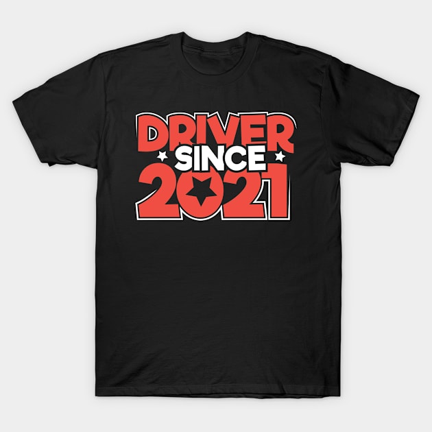 Passing Driving License 2021 gift passed driving test | driver's license T-Shirt by reckmeck